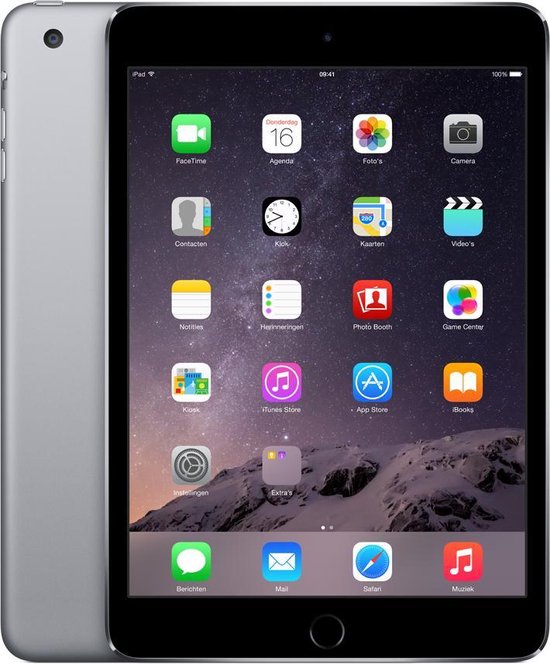 APPLE iPad Minin3 64 GB 7.9 Zwart